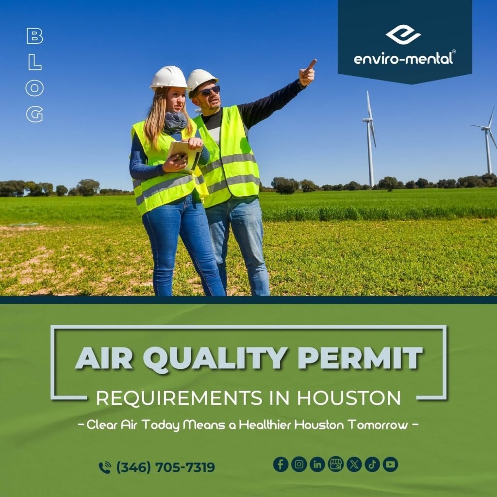 Air quality permit requirements in Houston