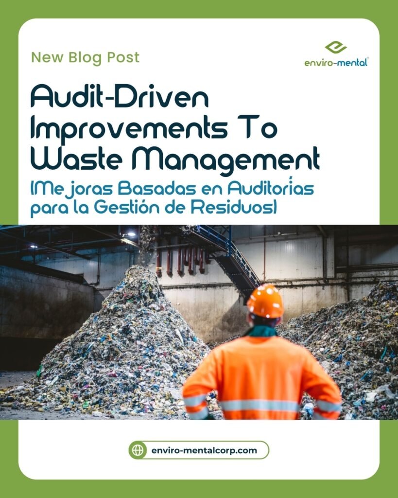 Audit‑Driven improvements to waste management