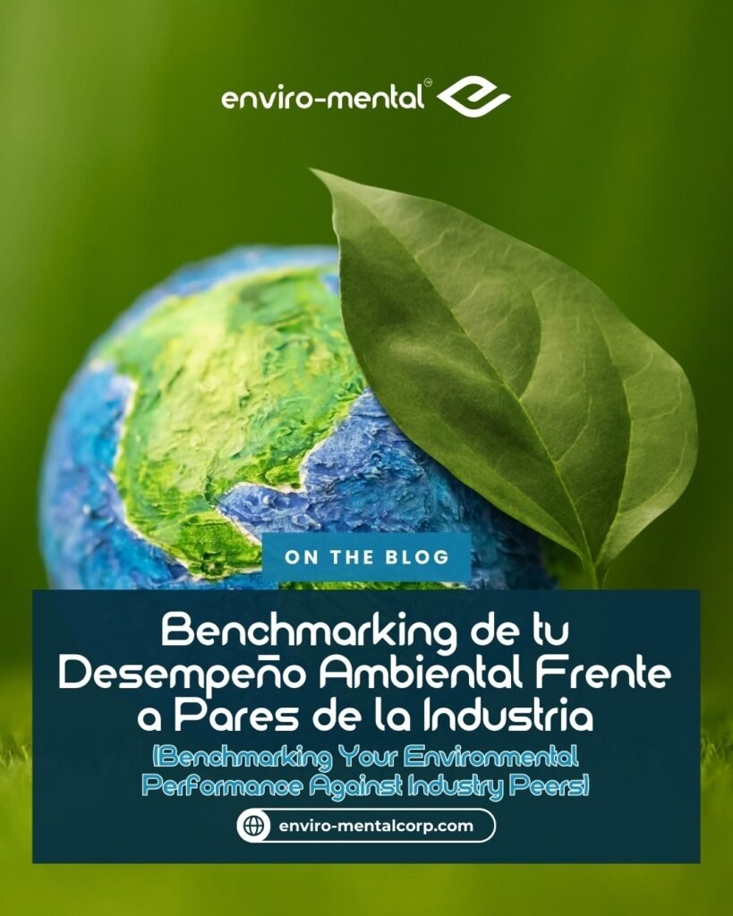 Benchmarking de tu desempeño ambiental frente a pares de la industria