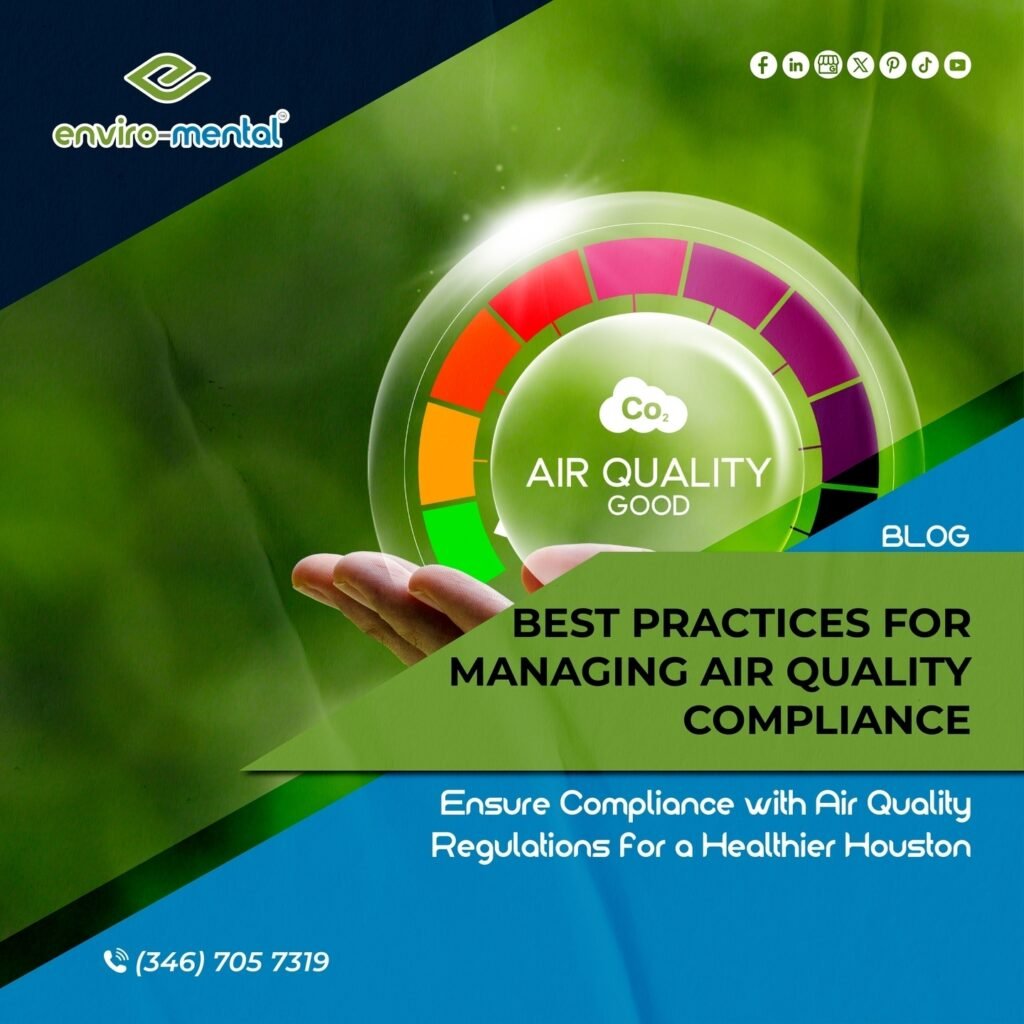Best practices for managing air quality compliance
