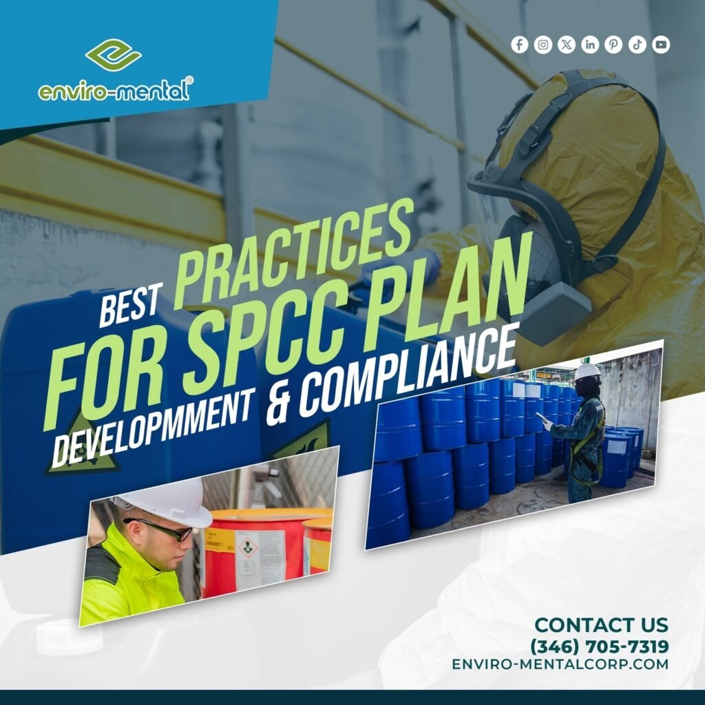 Best practices for SPCC plan development and compliance