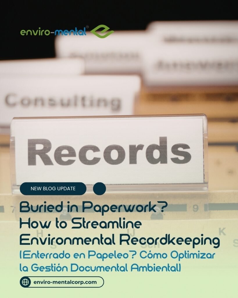 Buried in paperwork? How to streamline environmental recordkeeping