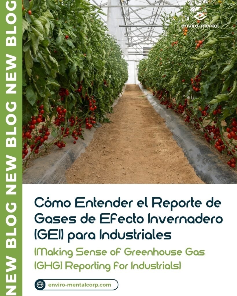 Cómo entender el reporte de gases de efecto invernadero (GEI) para industriales (Making sense of greenhouse gas (GHG) reporting for industrials)