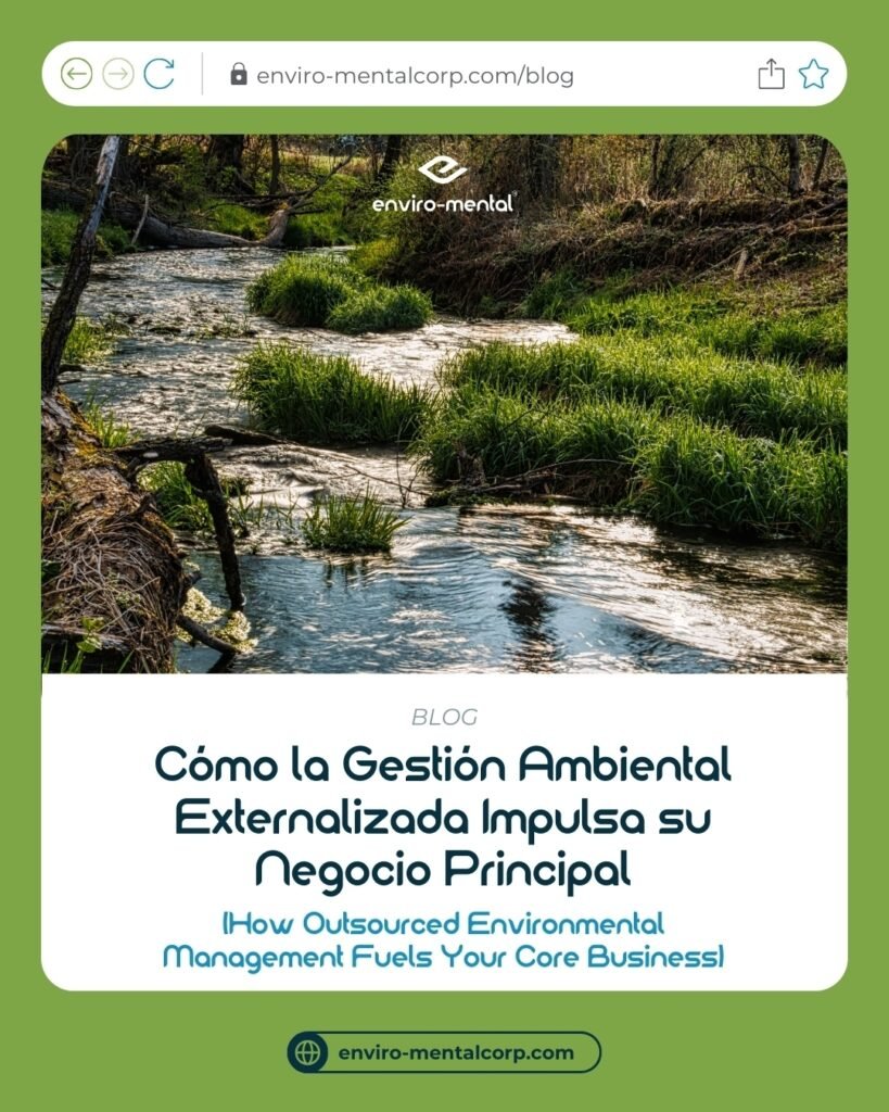 Cómo la gestión ambiental externalizada impulsa su negocio principal