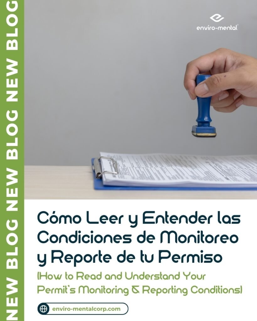 Cómo leer y entender las condiciones de monitoreo y reporte de tu permiso