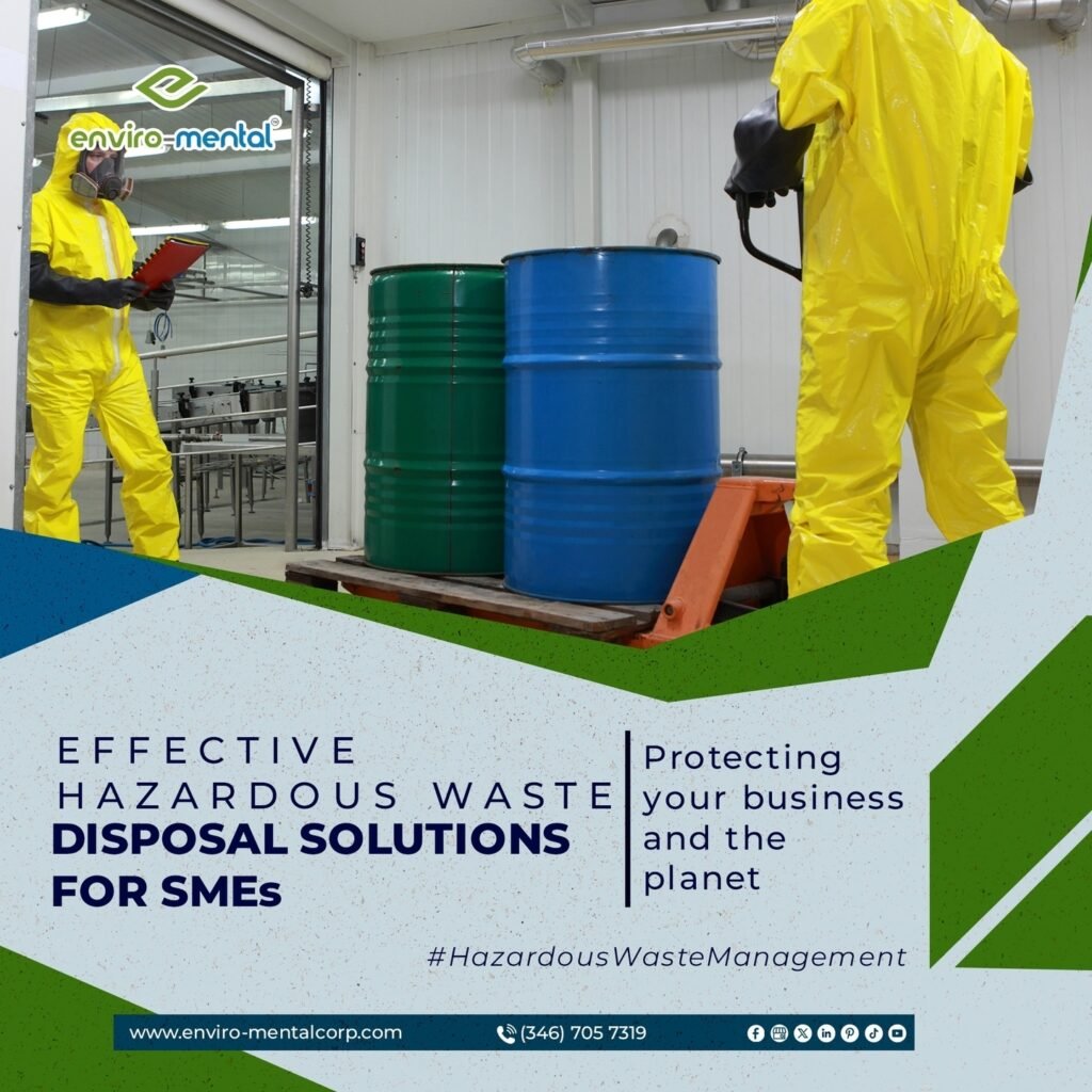 Effective hazardous waste disposal solutions for SMEs
