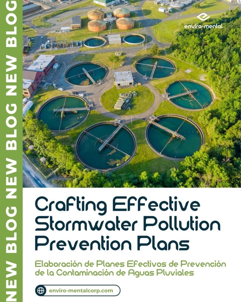 Elaboración de planes efectivos de prevención de la contaminación de aguas pluviales