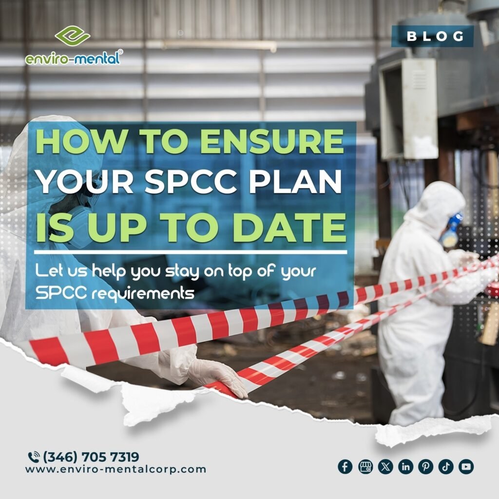 How to ensure your SPCC plan is up to date