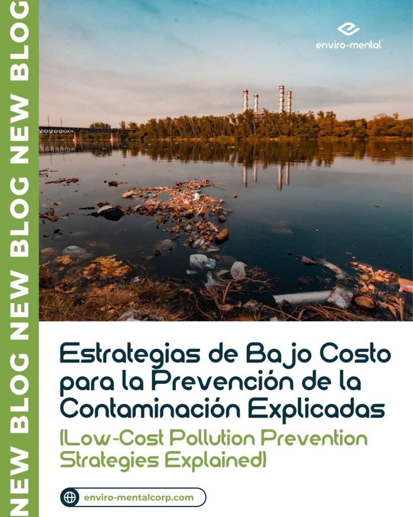 Estrategias de bajo costo para la prevención de la contaminación explicadas