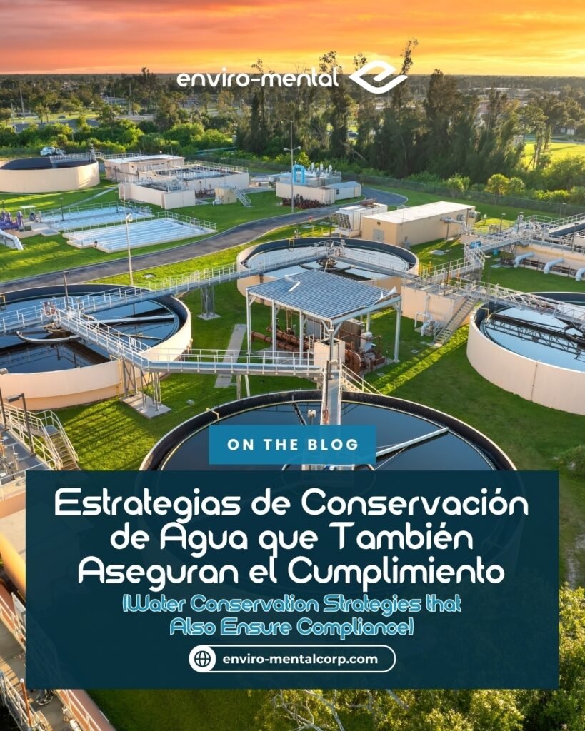 Estrategias de conservación de agua que también aseguran el cumplimiento