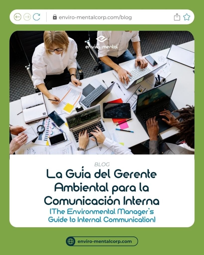 La guía del gerente ambiental para la comunicación interna