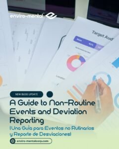 Una guía para eventos no rutinarios y reporte de desviaciones
