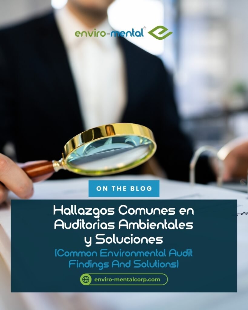 Hallazgos comunes en auditorías ambientales y soluciones