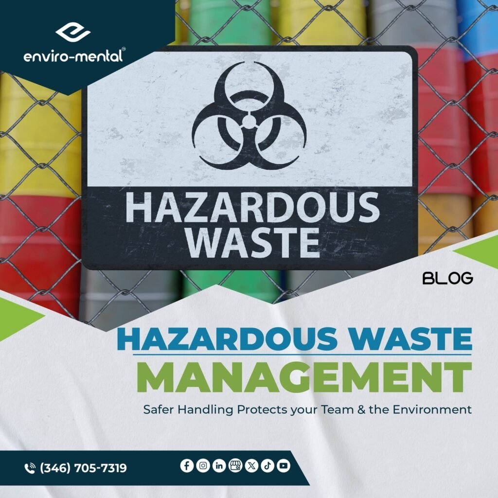 Hazardous waste management best practices