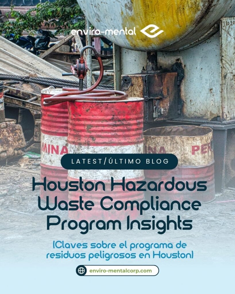 Claves sobre el programa de residuos peligrosos en Houston