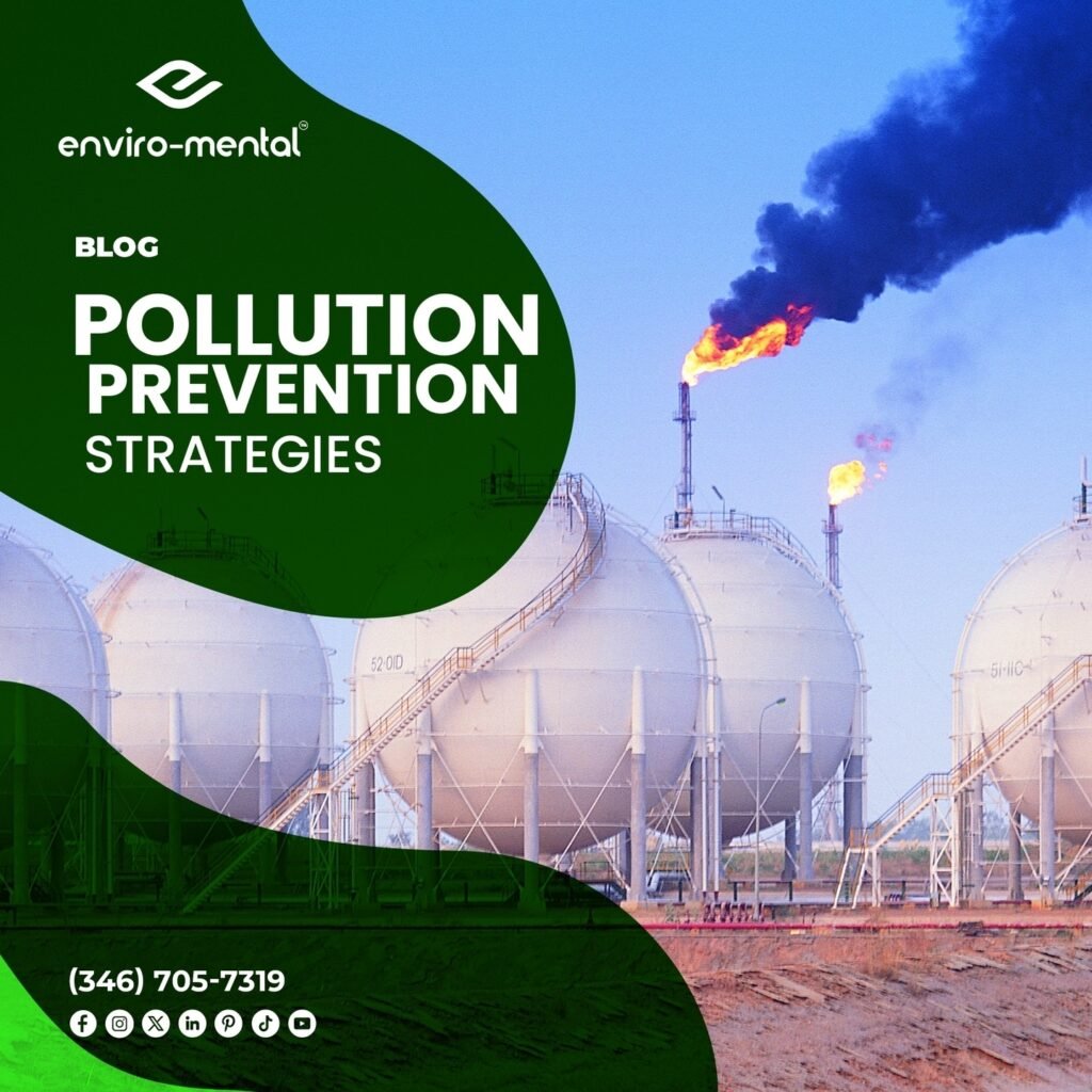 Implementing pollution prevention strategies in operations