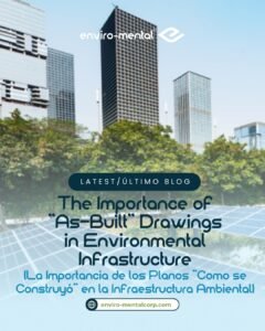 La importancia de los planos 'Como se construyó' en la infraestructura ambiental