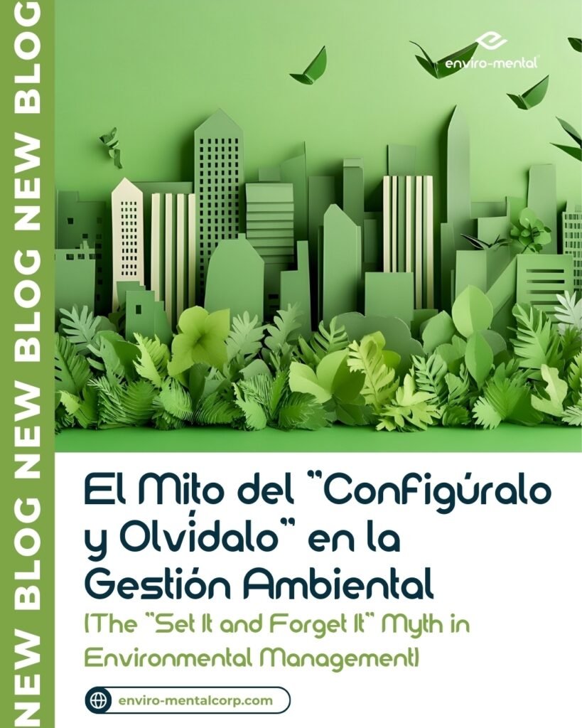 El mito del "Configúralo y olvídalo" en la gestión ambiental