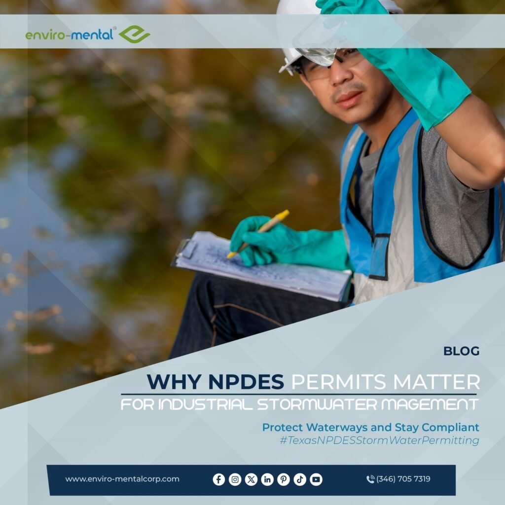 Why NPDES permits matter for industrial stormwater management