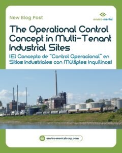 El concepto de 'Control operacional' en sitios industriales con múltiples inquilinos