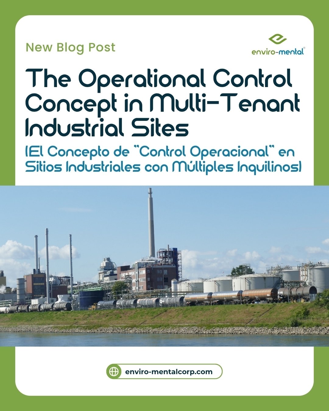 El concepto de 'Control operacional' en sitios industriales con múltiples inquilinos
