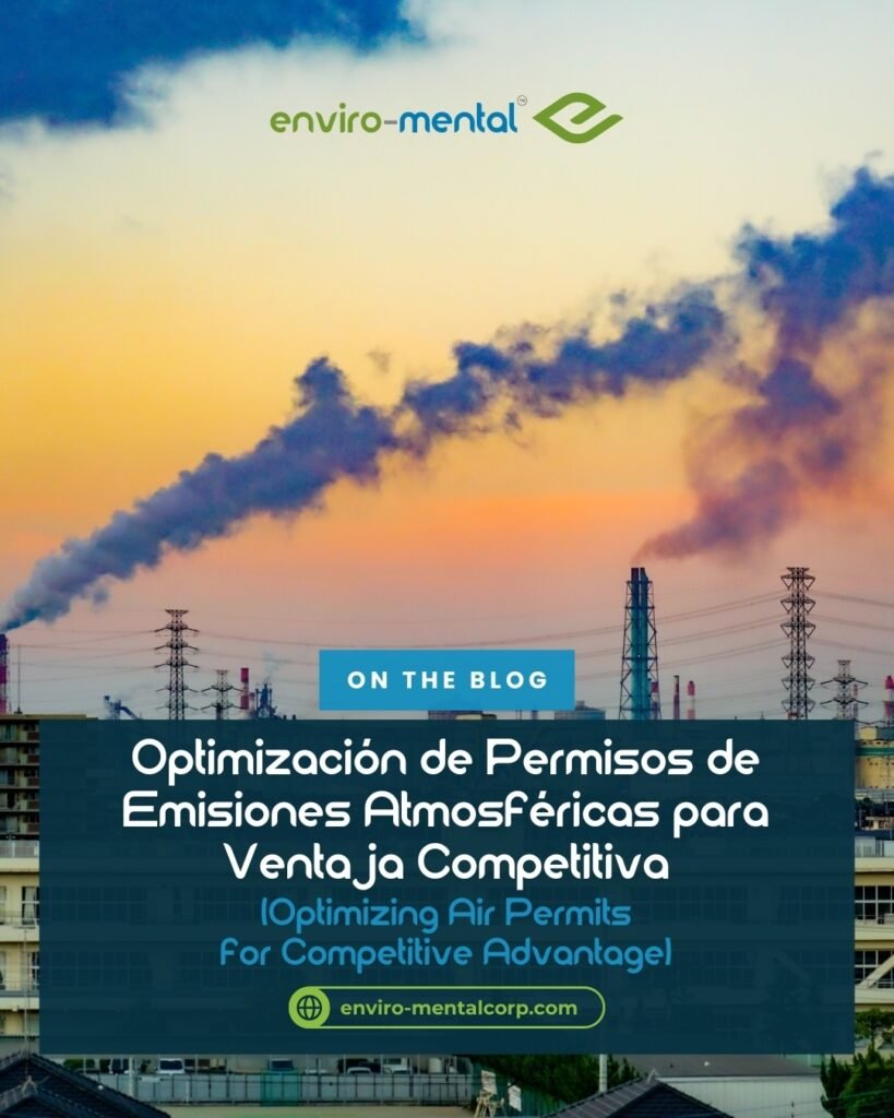 Optimización de permisos de emisiones atmosféricas para ventaja competitiva