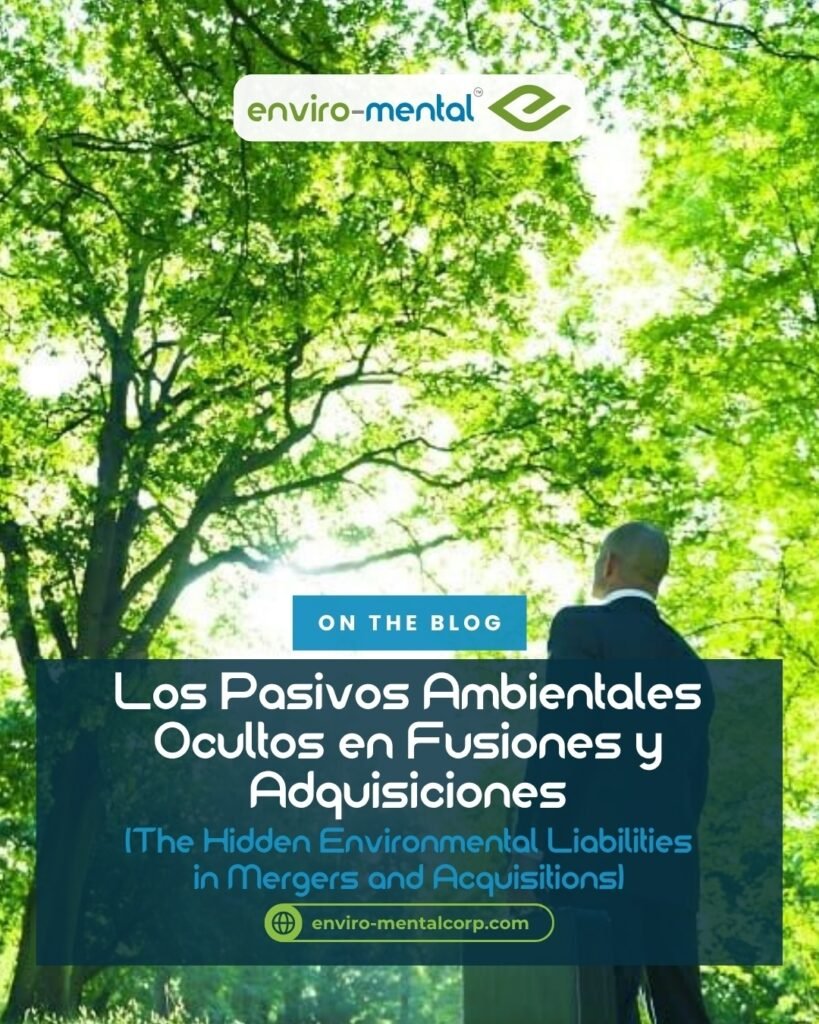 Los pasivos ambientales ocultos en fusiones y adquisiciones