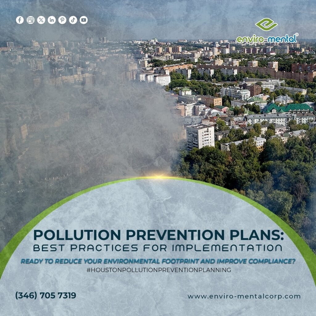 Pollution prevention plans: Best practices for implementation