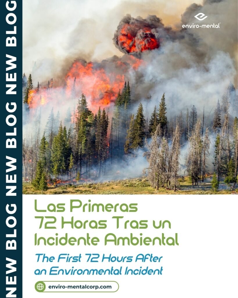 Las primeras 72 horas tras un incidente ambiental