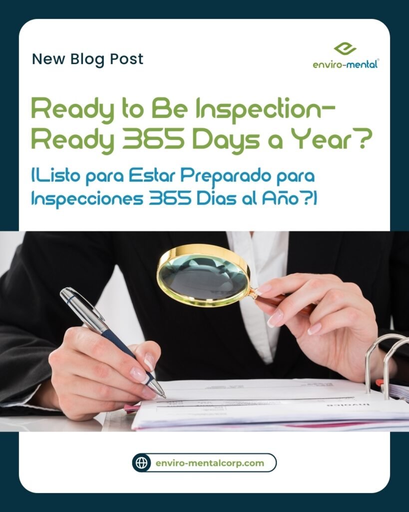 Ready to be inspection-ready 365 days a year?