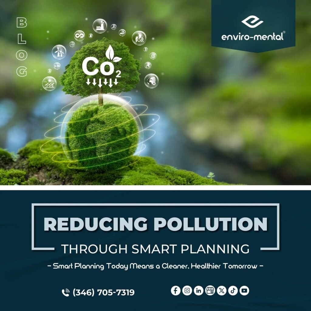 Reducing pollution through smart planning