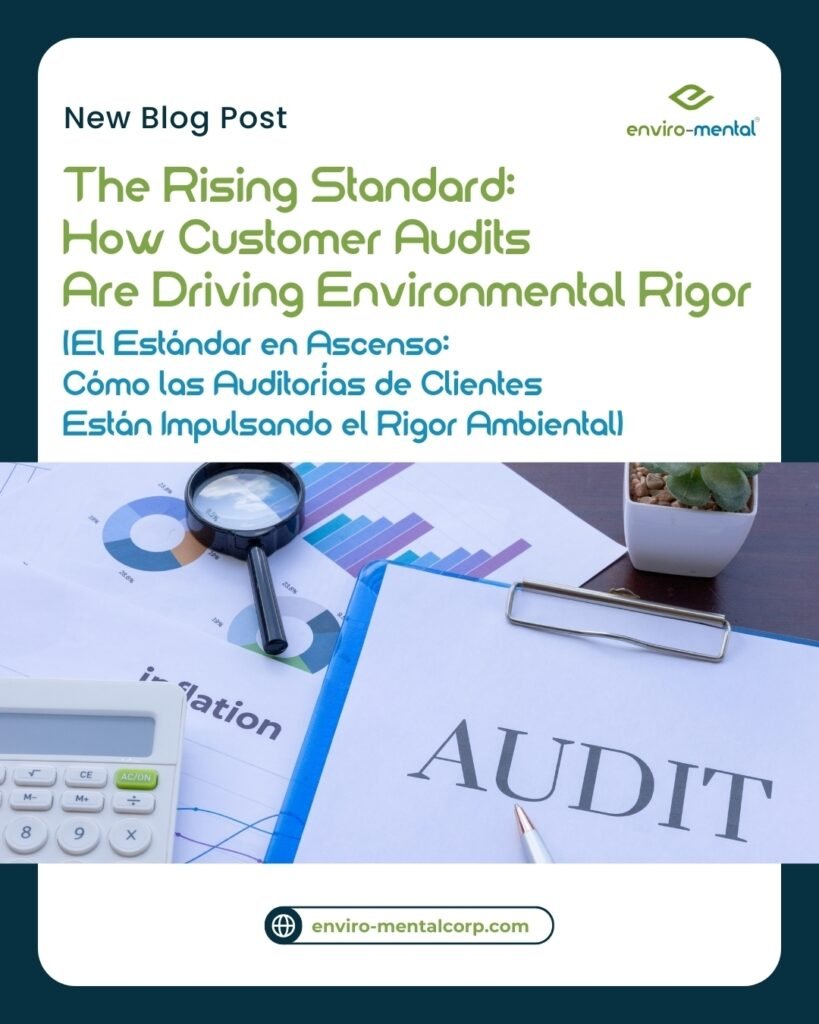 The rising standard: How customer audits are driving environmental rigor