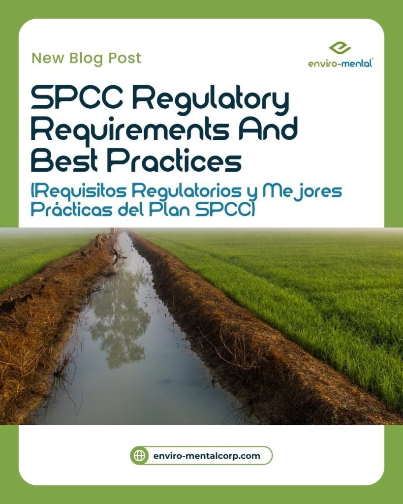 Requisitos regulatorios y mejores prácticas del plan SPCC