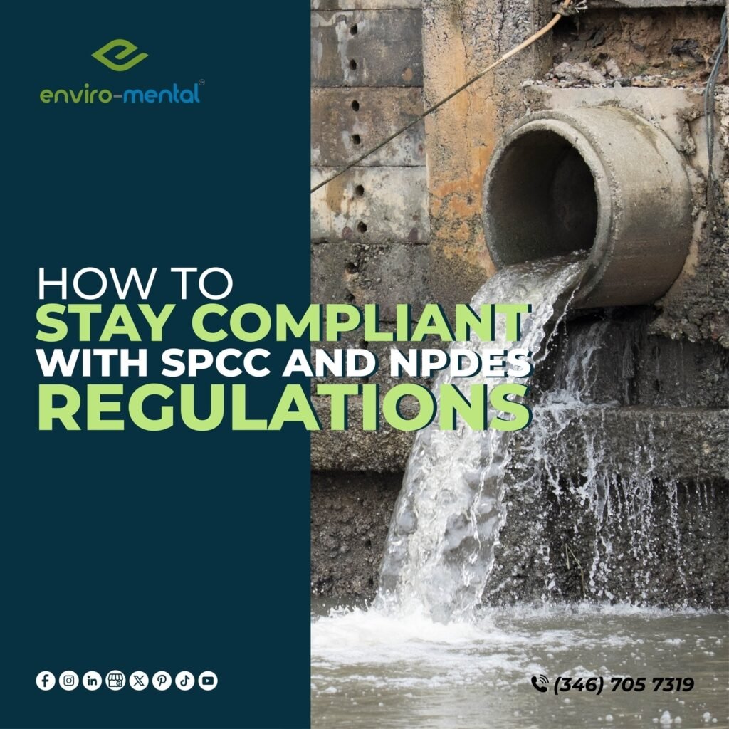 How to stay compliant with SPCC and NPDES regulations