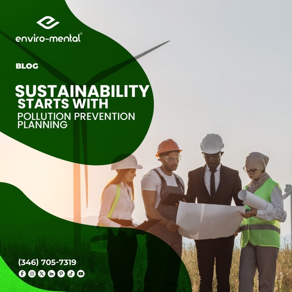 Sustainability starts with pollution prevention planning