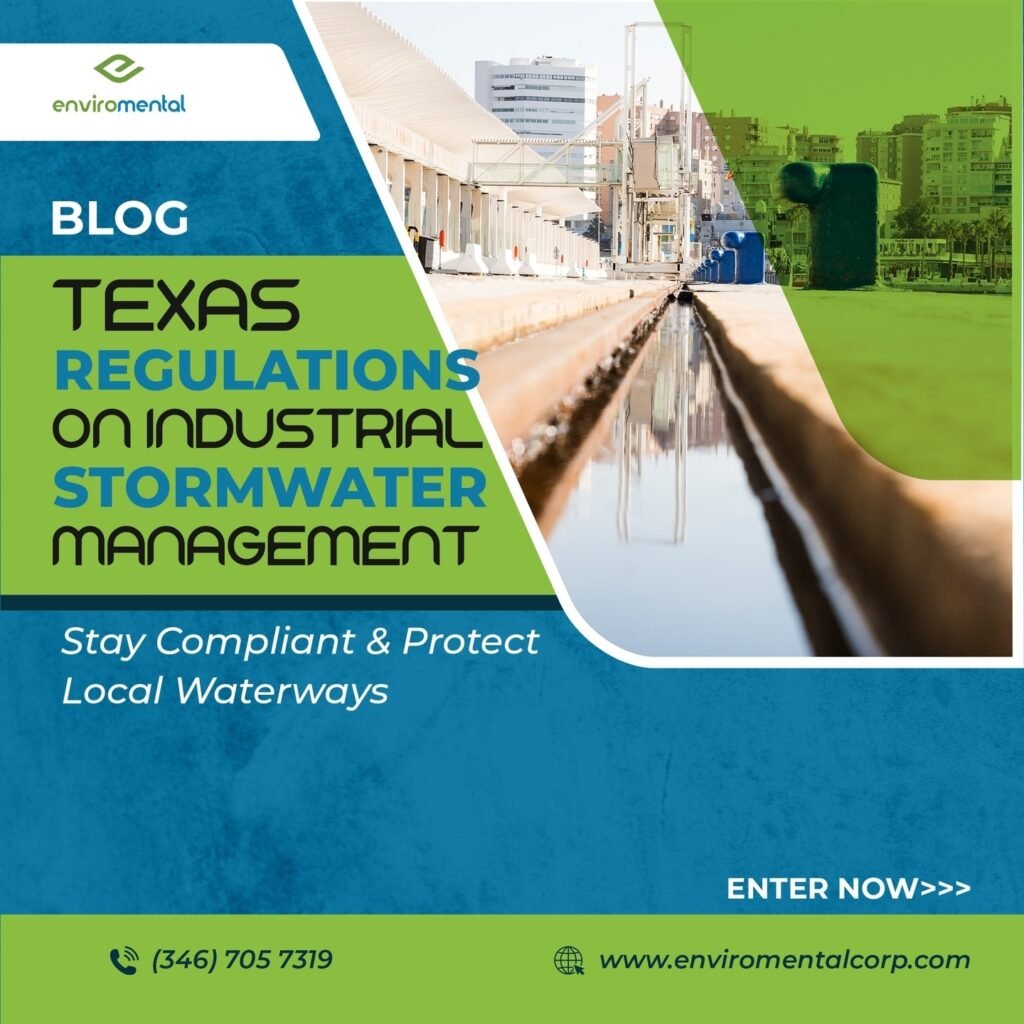 Texas regulations on industrial stormwater management