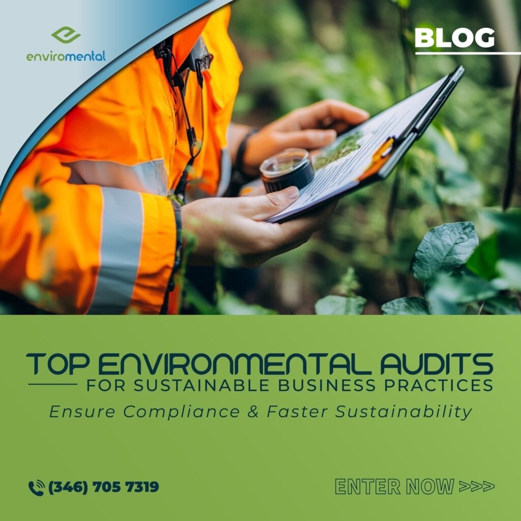 Top environmental audits for sustainable business practices