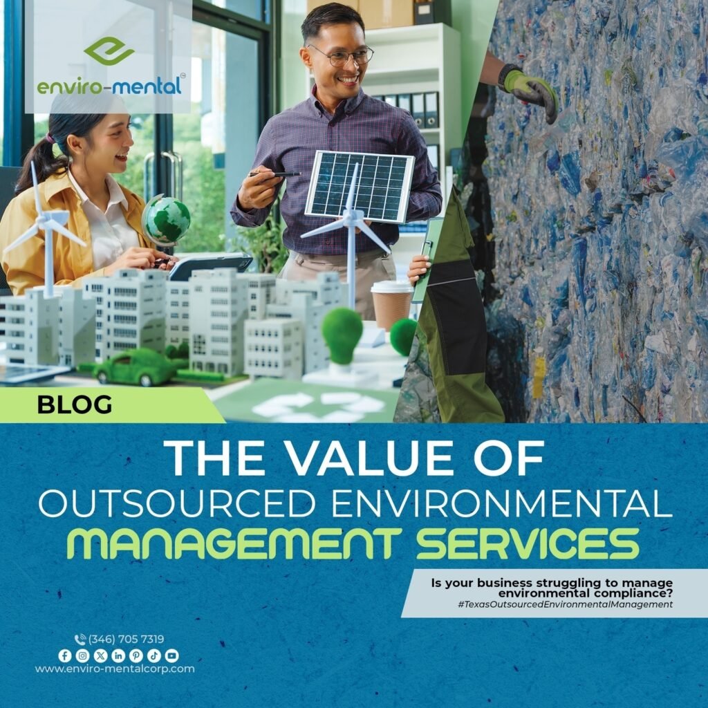 The value of outsourced environmental management services